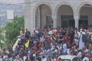 Funeral for young Palestinian killed in West Bank