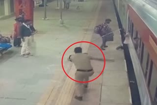 rpf jawan saved life video