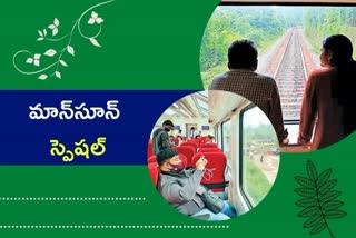 vistadome trains, monsoon special trains