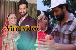 vicky kaushal at cousin's wedding