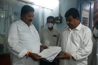 minister dharmana krishnadas visits tanuku