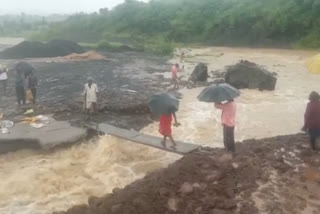 crossing bridge