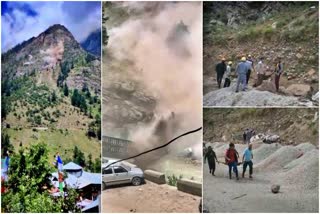 landslide in kinnaur