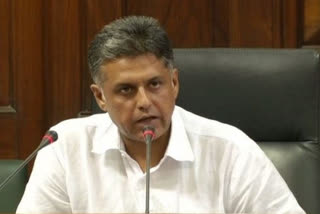 Congress leader Manish Tewari