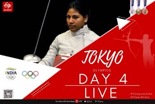 Tokyo Olympics 2020, Day 4: Fencer Bhavani Devi wins her first match on debut
