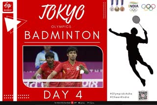 Tokyo Olympics 2020, Day 4: Chirag Shetty and Satwik sairaj rankireddy- men's double