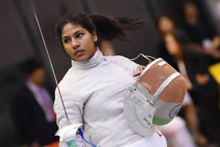 Tokyo Olympics  Bhavani Devi  Fencer Bhavani Devi  ഭവാനി ദേവി  ഒളിമ്പിക്സ്  ഫെന്‍സിങ്