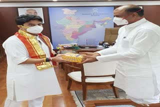 सीपी जोशी ने सिंधिया से की मुलाकात, Rajasthan News