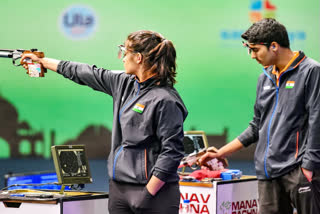 بھارتی 10 میٹر ایر پسٹل کی جوڑی کا اولمپک سفر ختم