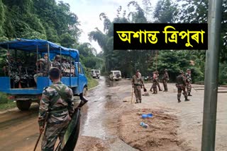 Land conflict: Bru-Halam clash triggers tension in Tripura's Damcherra, 18 injured
