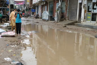 people facing road problem in bindapur