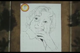 Dr. ABJ Abdul Kalam Great painting