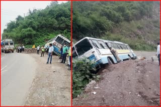 bus accident in kasauli solan