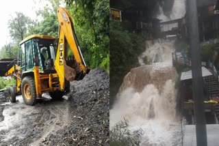 mussoorie dehradun road blocked