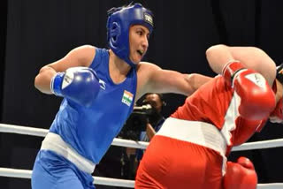 tokyo olympics indian boxer pooja rani wins the second round 5-0 too vs ichrak chaib of algeria