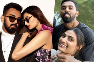 athiya shetty withkl rahul in england