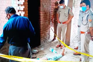 Dead Body Of Young Man found in an under construction building in Greater Noida