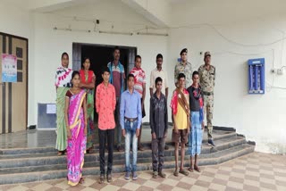 11 naxalites surrender