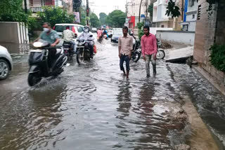 Incessant rain in the capital since Tuesday afternoon