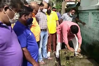 Siliguri MLA Shankar Ghosh take a initiative to stop Water Wastage in Municipal Corporation area