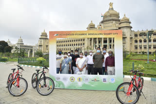 Bangalore smart city grabs 'Cycle for change' award