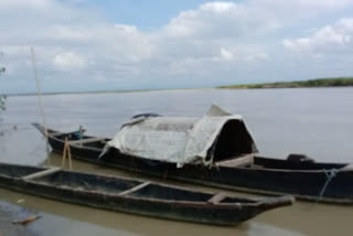 down going water level of Brahmaputra rivrer made people of majuli worry about it