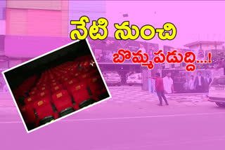 Theaters are reopen in the state from today