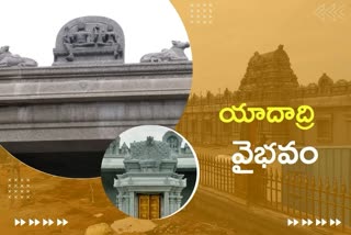 YADADRI temple recountructions, shivalayam rathashala