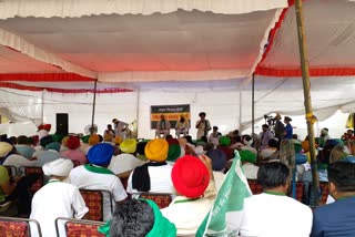 Electricity Bill 2020 being discussed on the seventh day of Kisan Sansad at Jantar Mantar