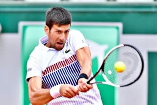 TENNIS PLAYER NOVAK DJOKOVIC LOST IN THE SEMI FINALS