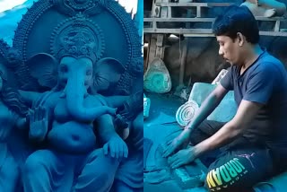 idol made for ganesh festival