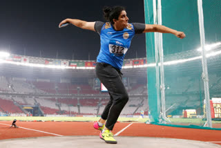 Seema Punia  Discus thrower  Athletics  Tokyo Olympics  Kamalpreet Kaur  India at Olympics  കമല്‍പ്രീത് കൗർ  കമല്‍പ്രീത് കൗർ ഒളിമ്പിക്‌സ്  ഡിസ്‌കസ് ത്രോ ഒളിമ്പിക്‌സ്  സീമ പൂനിയ  ഇന്ത്യ ഒളിമ്പിക്‌സ്