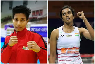 tokyo olympics 2020 : indian badminton player pv sindhu and boxer lovlina borgohain enter semifinal