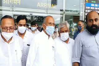 ताम्रध्वज साहू पहुंचे जयपुर, Tamradhwaj Sahu reached Jaipur