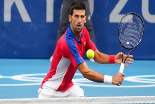 நோவக் ஜோகோவிச்,  Pablo Busta,  Djokovic loses bronze medal match to Pablo Busta, Djokovic