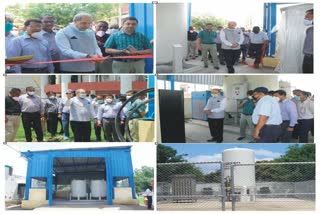 amu jnmc new oxygen plant inauguration by vice chancellor tariq mansoor
