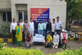 South Delhi Special Staff arrested four accused