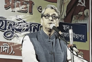 Former West Bengal higher education minister Sudarshan Roy Chowdhury