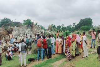 stone quarry protest