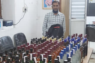 Police seized illegal liquor