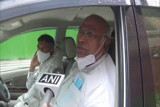 Leader of Opposition Mallikarjun Kharge