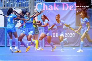 indian women hockey in semis