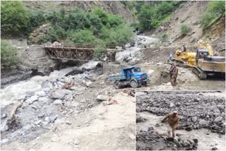 bro restored many road in lahaul spiti