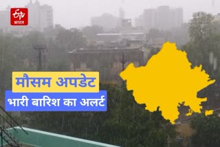 Rajasthan Weather Update, राजस्थान में बारिश