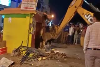 Road side temple clearance