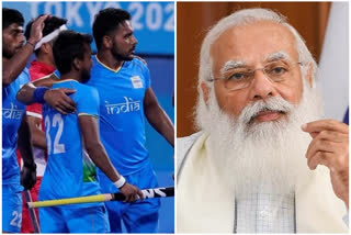 tokyo olympic 2020 : PM Narendra Modi spoke to the captain of the Indian hockey team, Manpreet Singh after the semi-final match