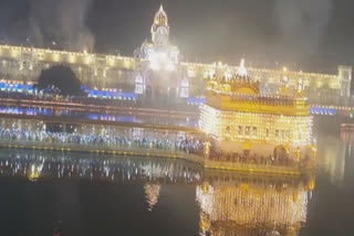 ਸ੍ਰੀ ਗੁਰੂ ਹਰਕ੍ਰਿਸ਼ਨ ਜੀ ਦੇ ਪ੍ਰਕਾਸ਼ ਪੁਰਬ ਨੂੰ ਲੈ ਕੇ ਸ੍ਰੀ ਦਰਬਾਰ ਸਾਹਿਬ ਹੋਈ ਅਲੌਕਿਕ ਆਤਿਸ਼ਬਾਜ਼ੀ