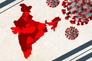 بھارت میں کورونا کے 30,549 نئے کیسز، 422 اموات درج