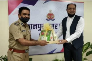 कानपुर पुलिस कमिश्नर ने पेश की इंसानियत की मिसाल.