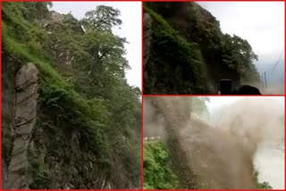 Landslide in sirmaur